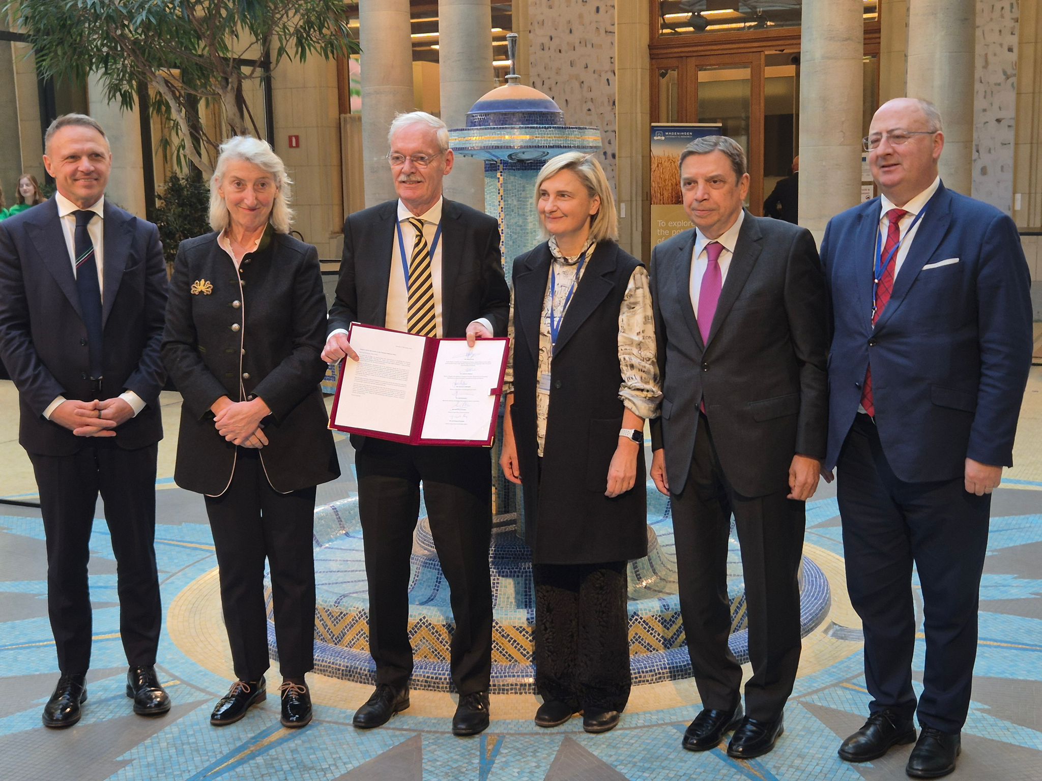 Foto de los firmantes para la simplificación de la Política Pesquera Común.